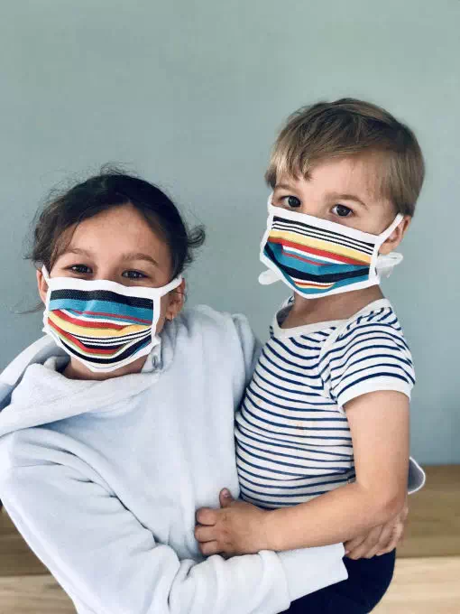 Oechermaske-kids bunt