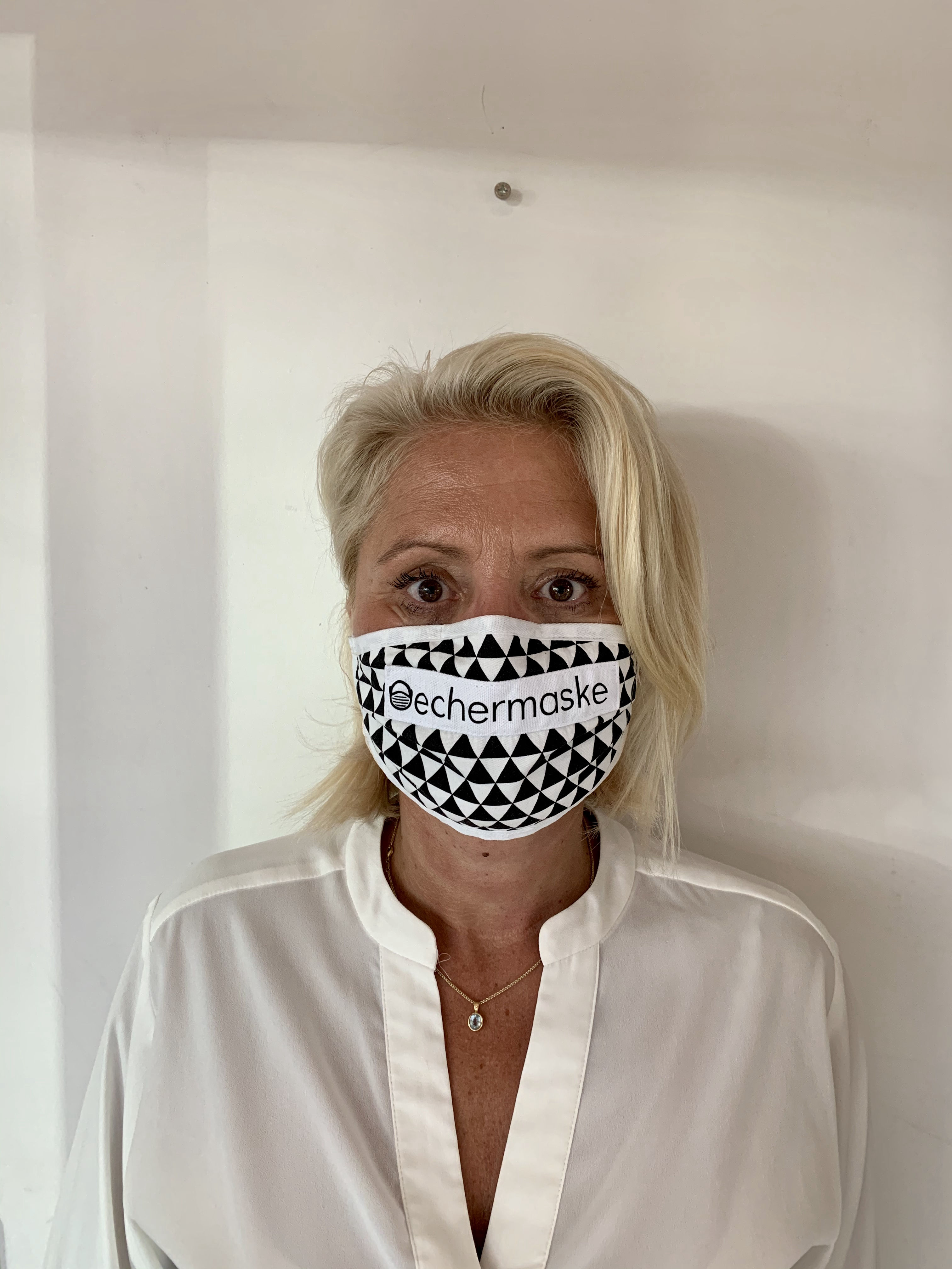 Oechermaske-Polka-Dots