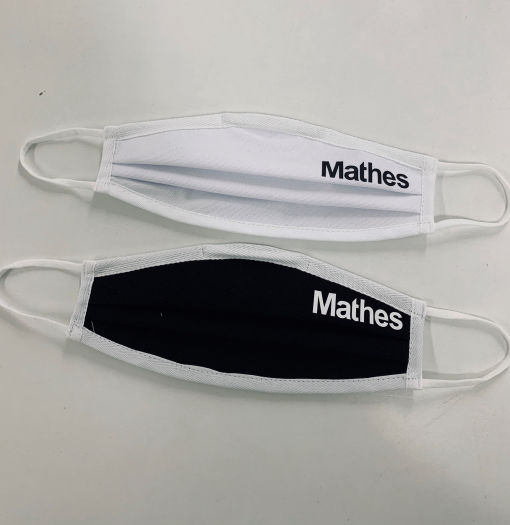 Oechermaske-mit Firmenlogo
